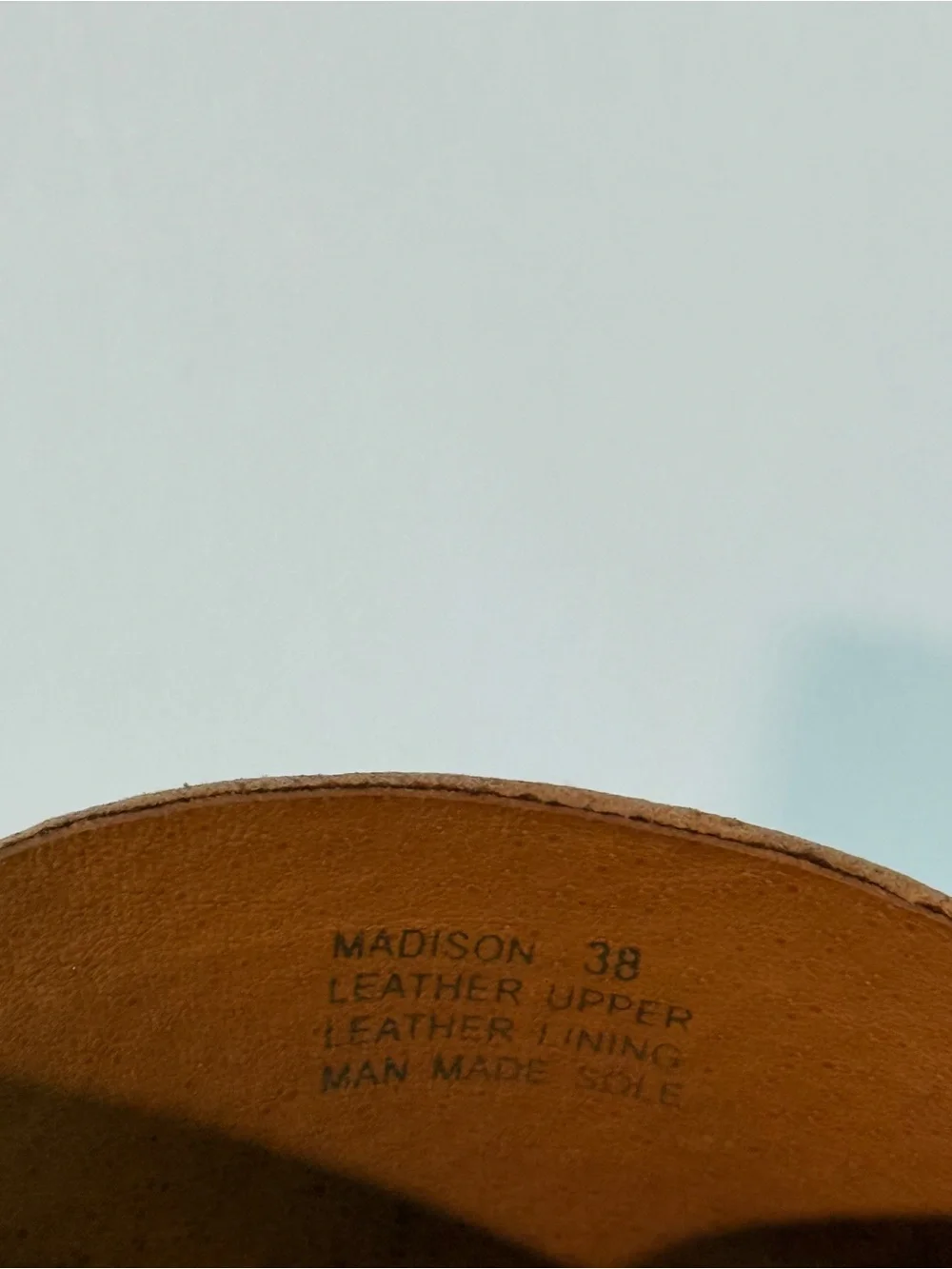 Madison comfortable tan